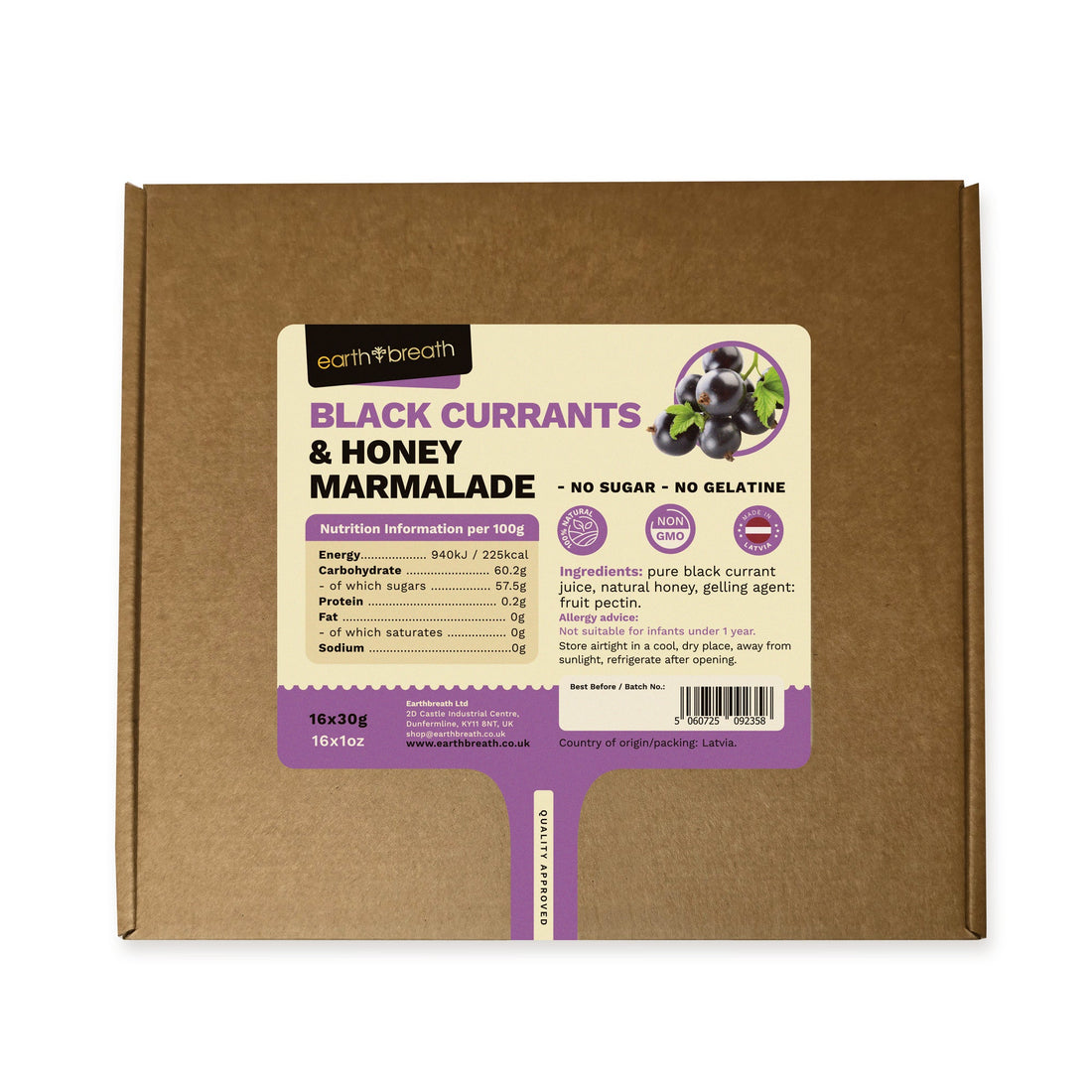 Black Currants - Honey Marmalade Earthbreath