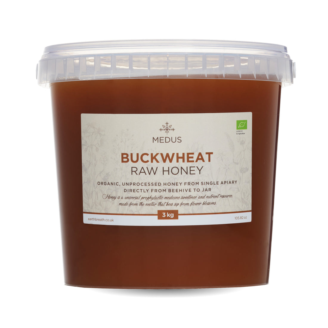 Raw Buckwheat Honey Earthbreath