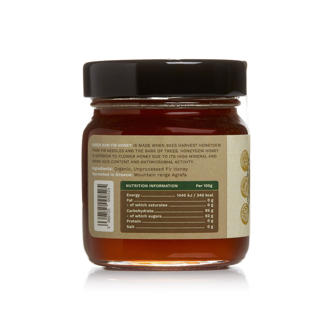 Organic Raw Greek Fir Honeydew Honey Earthbreath