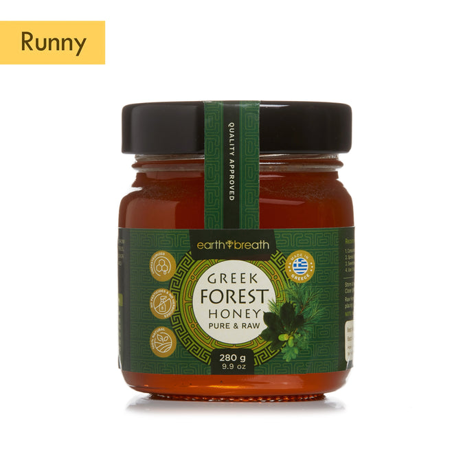 Organic Raw Greek Forest Honey Earthbreath