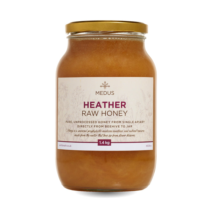 Raw Heather Honey Earthbreath