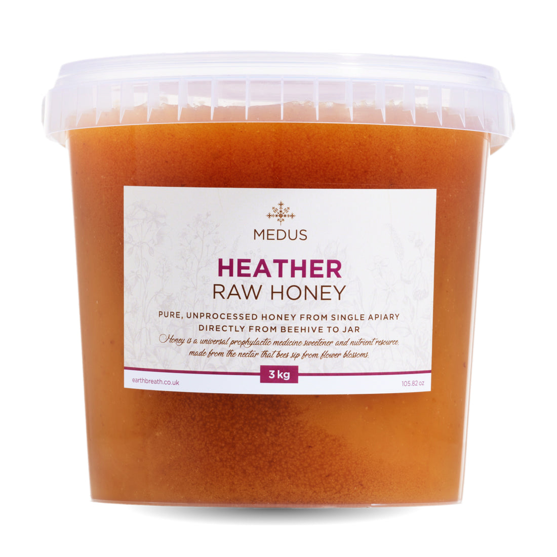 Raw Heather Cut Honeycomb Earthbreath