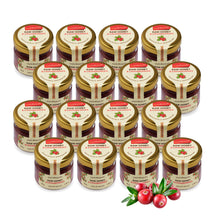 Load image into Gallery viewer, Honey with Cranberries 30g x 16 Mini Jars
