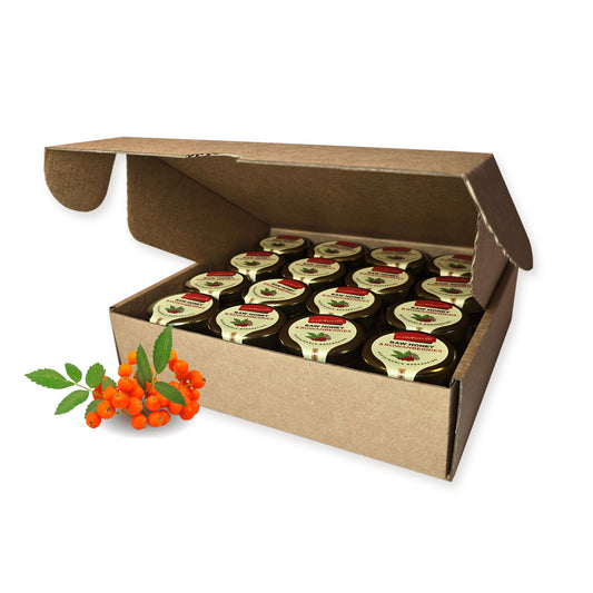 Honey with Rowan Berries 30g x 16 Mini Jars
