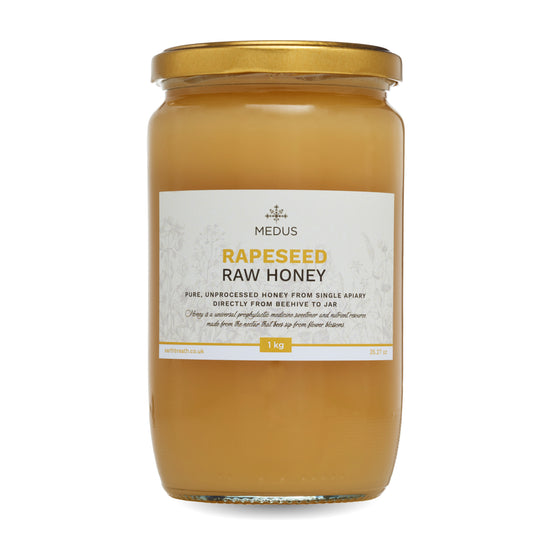 Raw Rapeseed Honey 1kg – Earthbreath