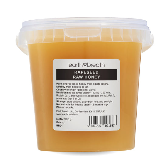 Raw Rapeseed Honey Earthbreath