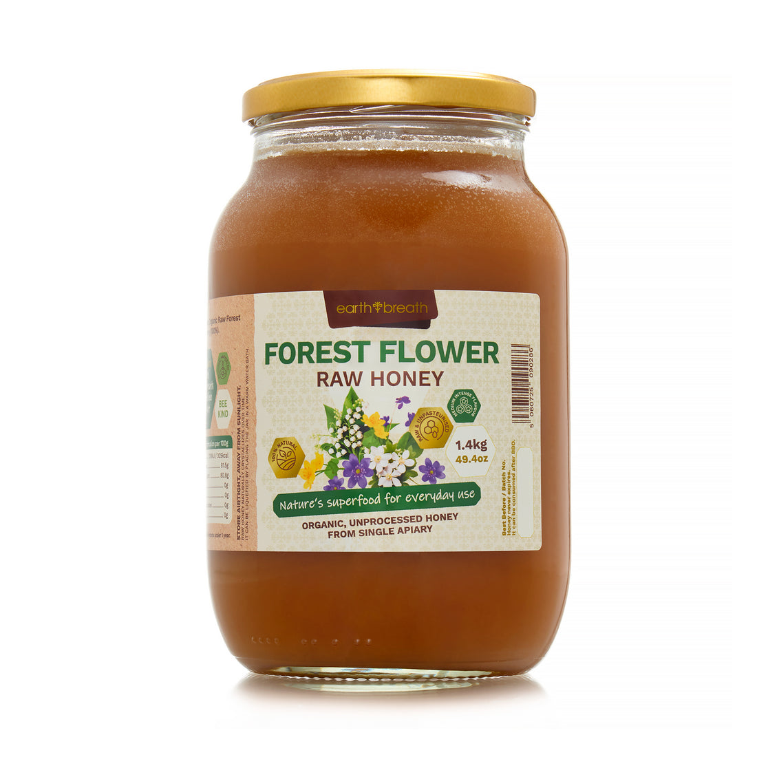 Organic Raw Forest Flower Honey 400g - 3kg