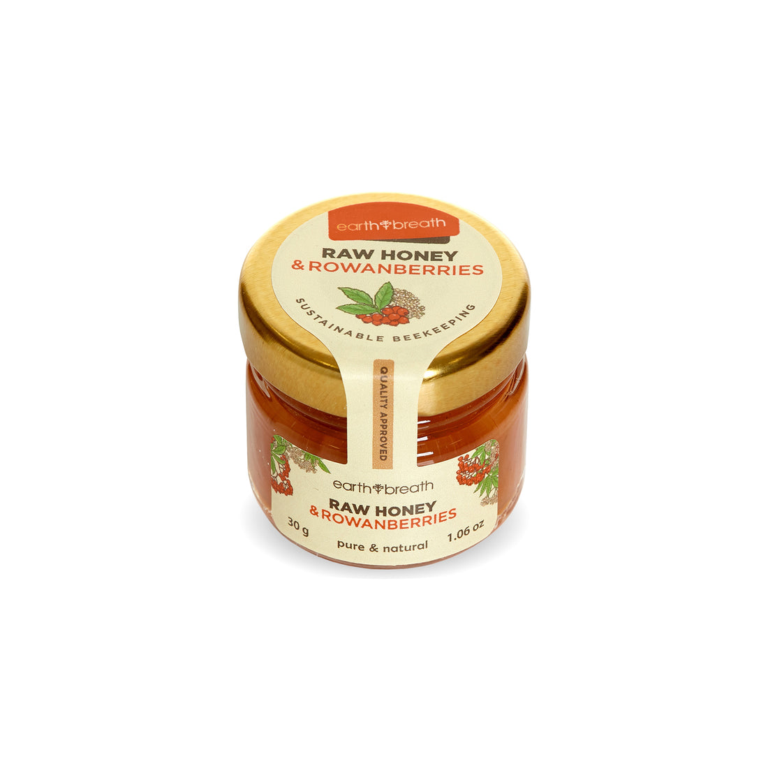 Honey with Rowan Berries 30g x 16 Mini Jars
