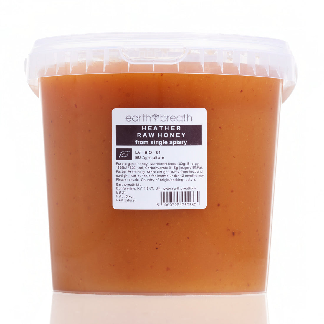 Organic Raw Creamed Heather Honey 400g - 3kg