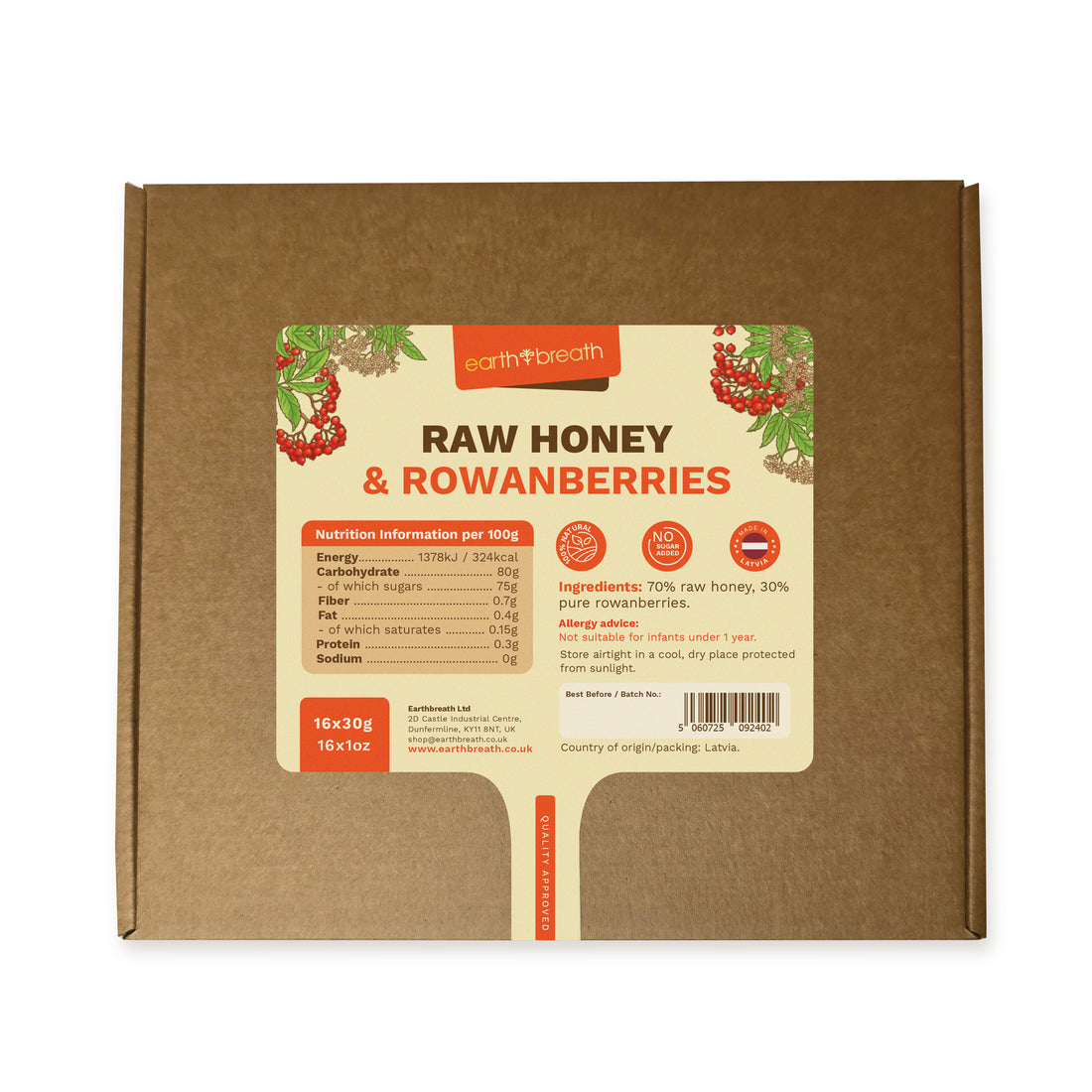 Honey with Rowan Berries (Copy) Earthbreath