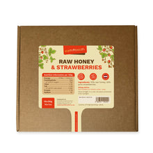 Load image into Gallery viewer, Honey with Strawberries 30g x 16 Mini Jars Earthbreath