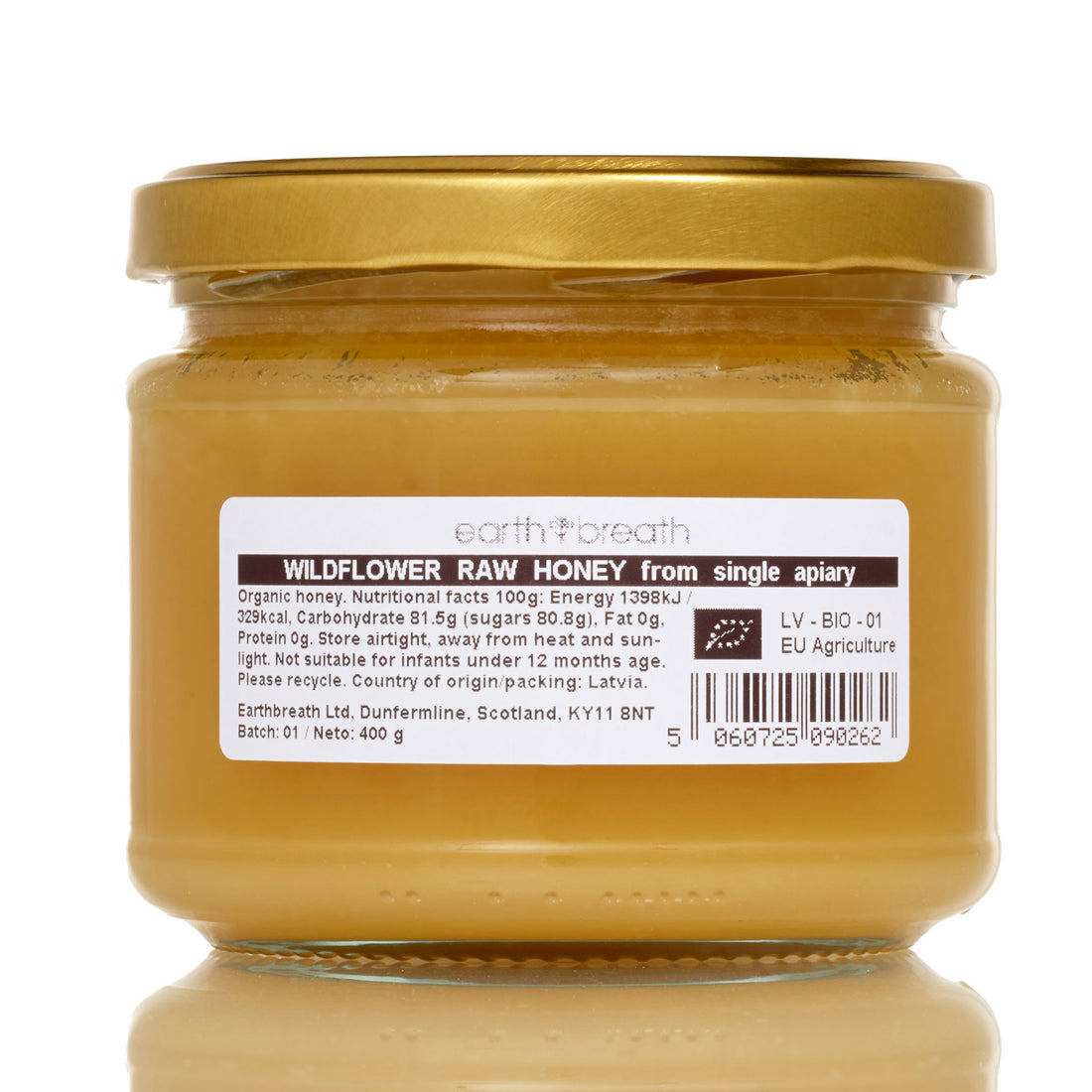 Raw Wildflower Honey Earthbreath