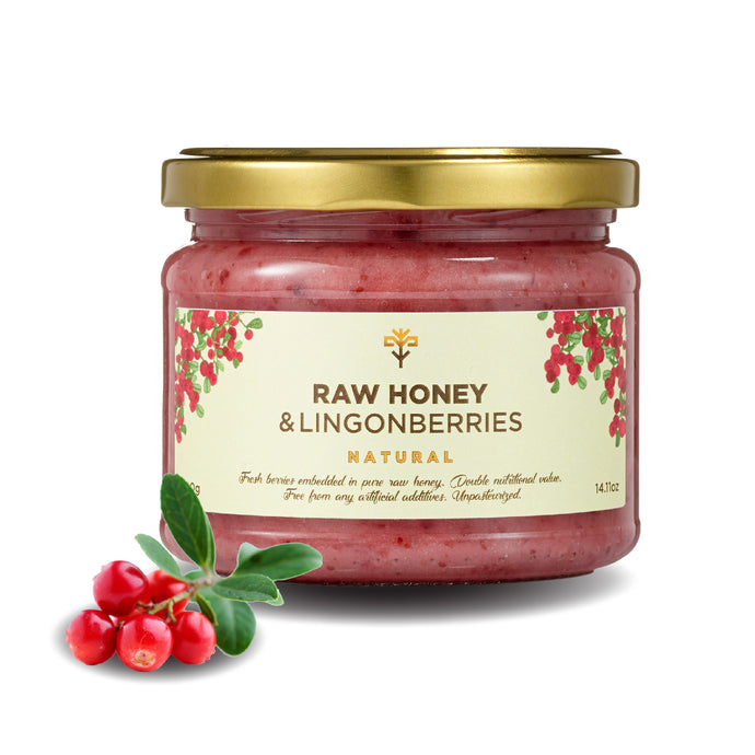 Honey with Lingonberries Earthbreath
