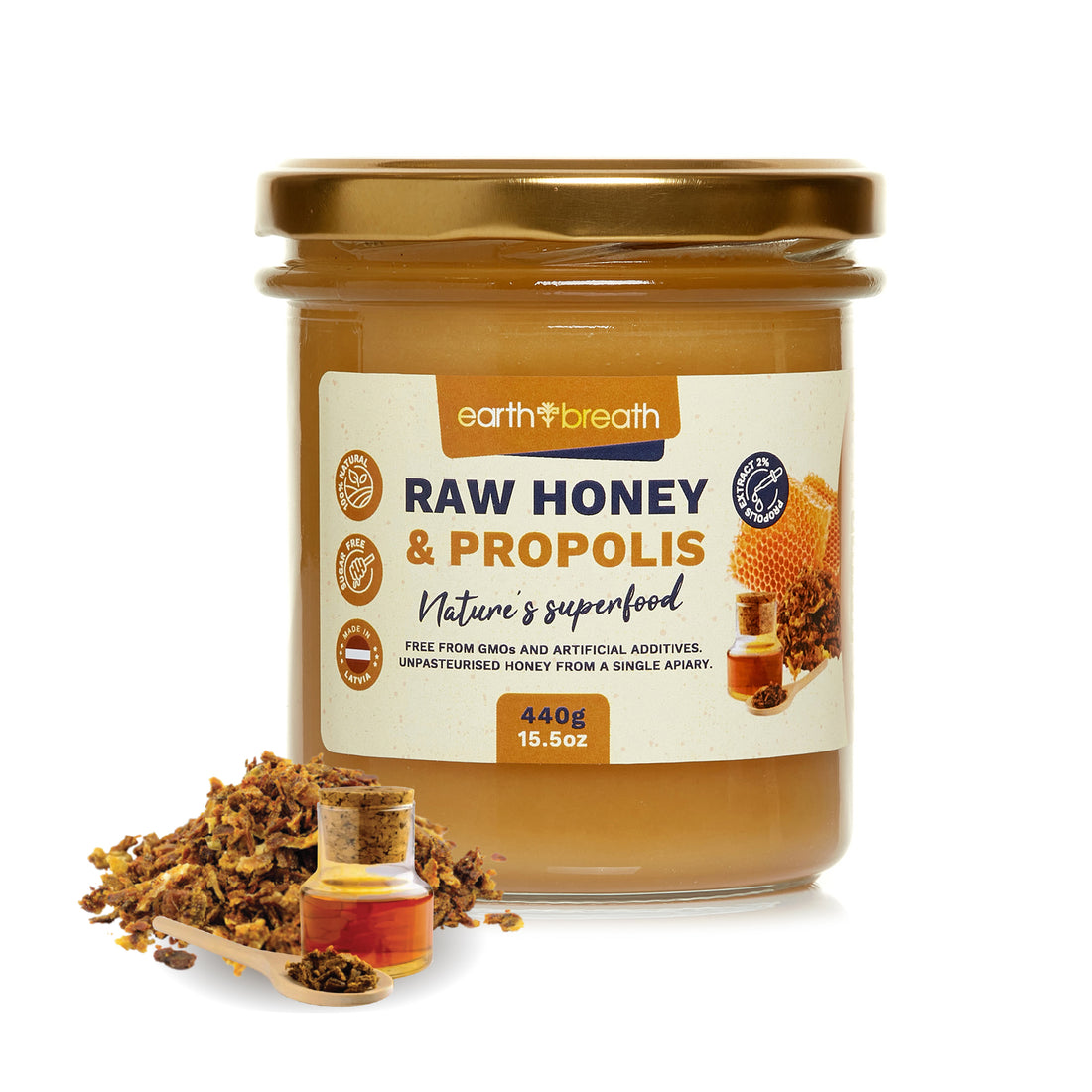 Honey with Propolis Extract 440g
