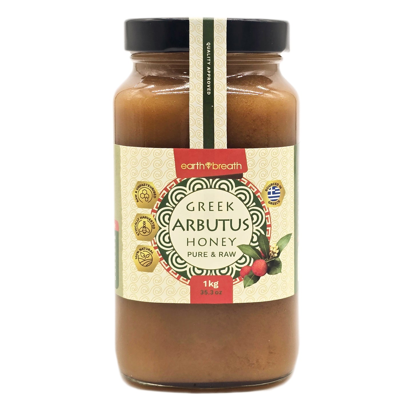 Organic Raw Greek Arbutus Floral Honey 280g - 3kg