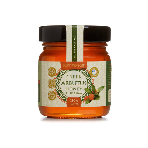 Organic Raw Greek Arbutus Floral Honey