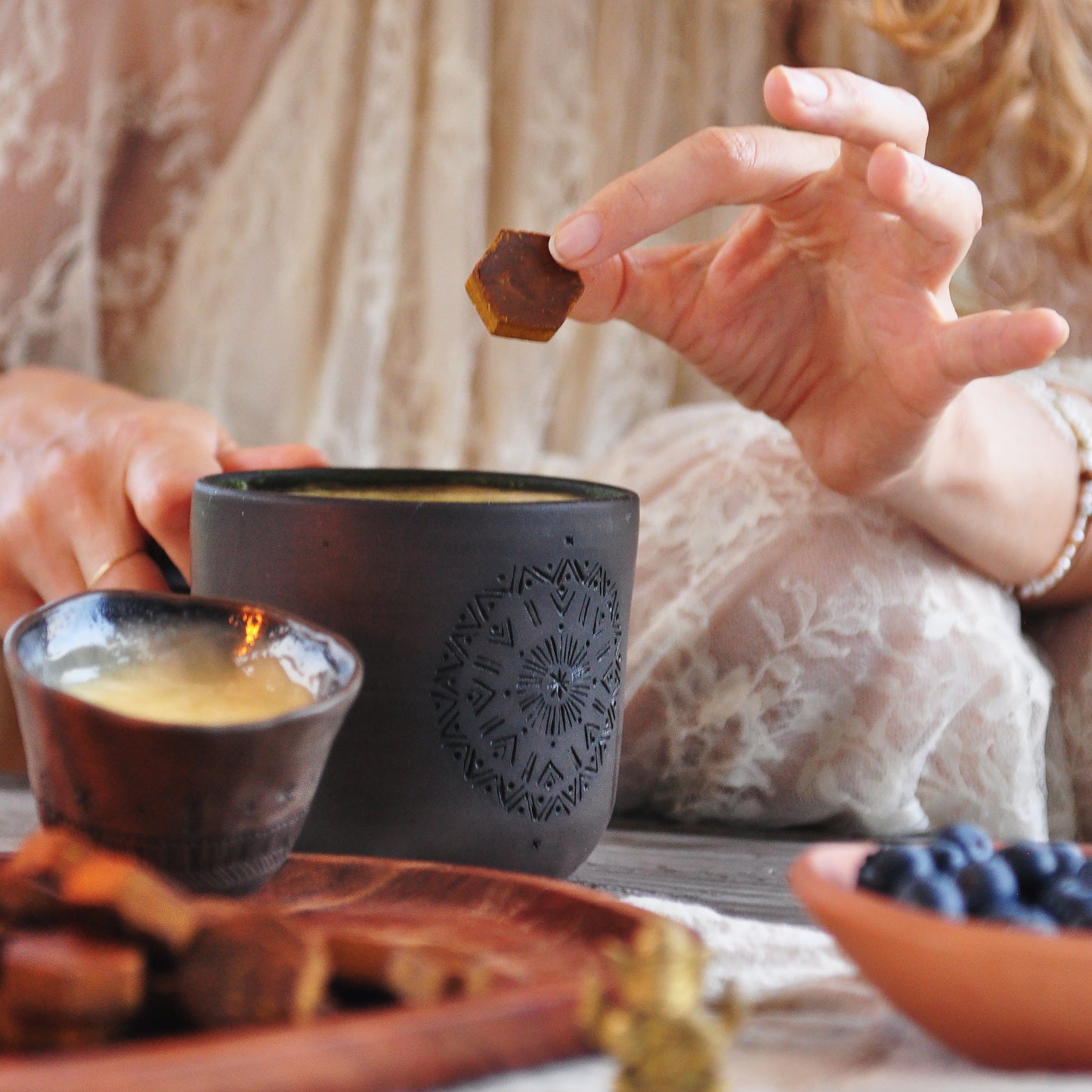 Ginger Bee Bread Honey Set Earthbreath