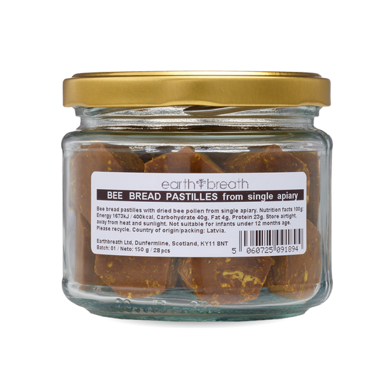 Bee Bread and Bee Pollen Pastilles - Set of 2 - 300g Earthbreath