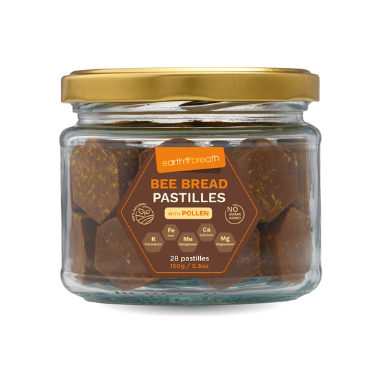 Bee Bread and Bee Pollen Pastilles - Set of 2 - 300g Earthbreath