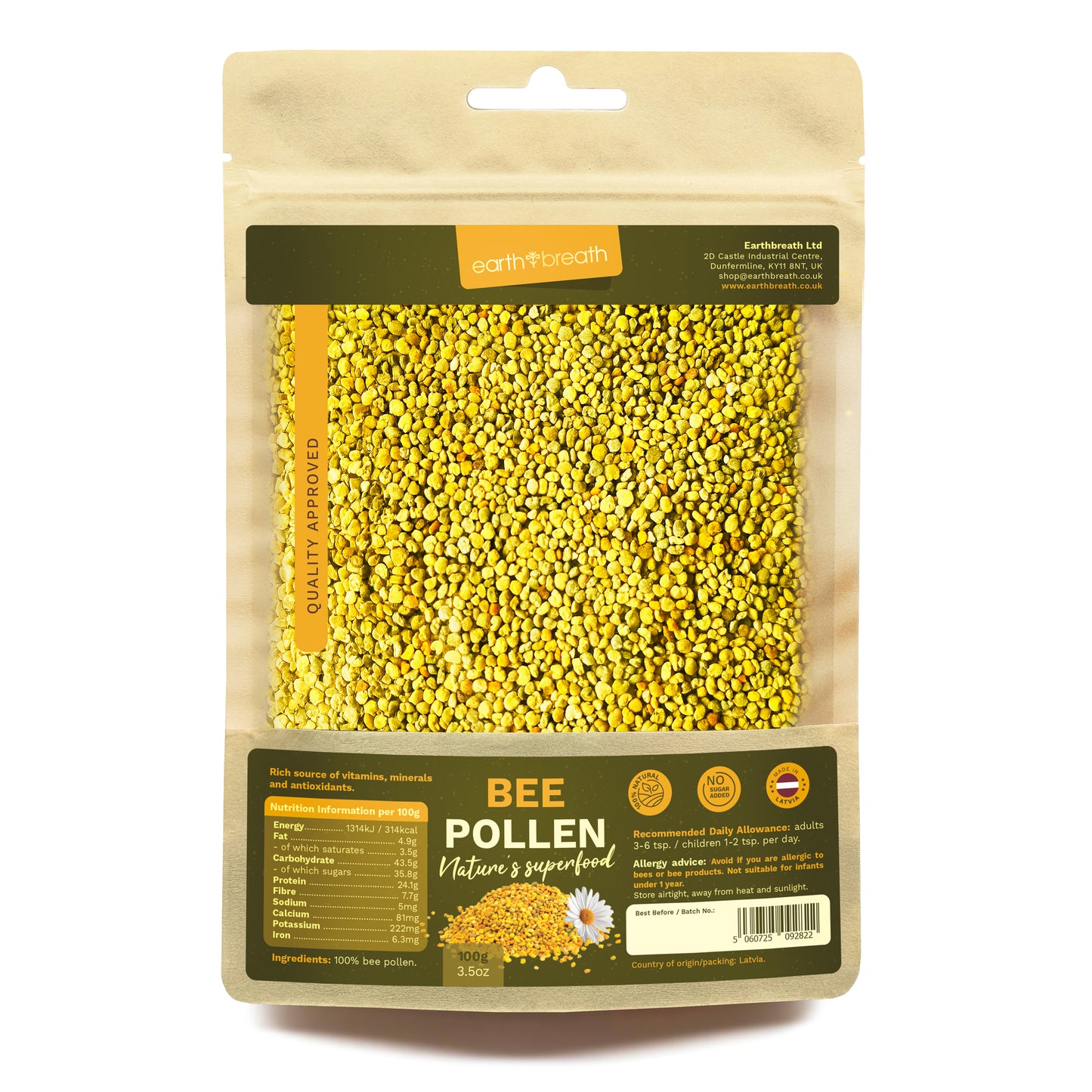 Pure Bee Pollen 100g