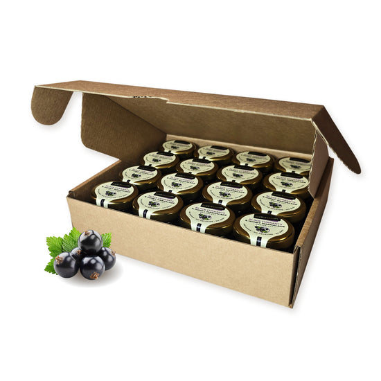 Black Currants & Honey Marmalade 30g x 16 Mini Jars