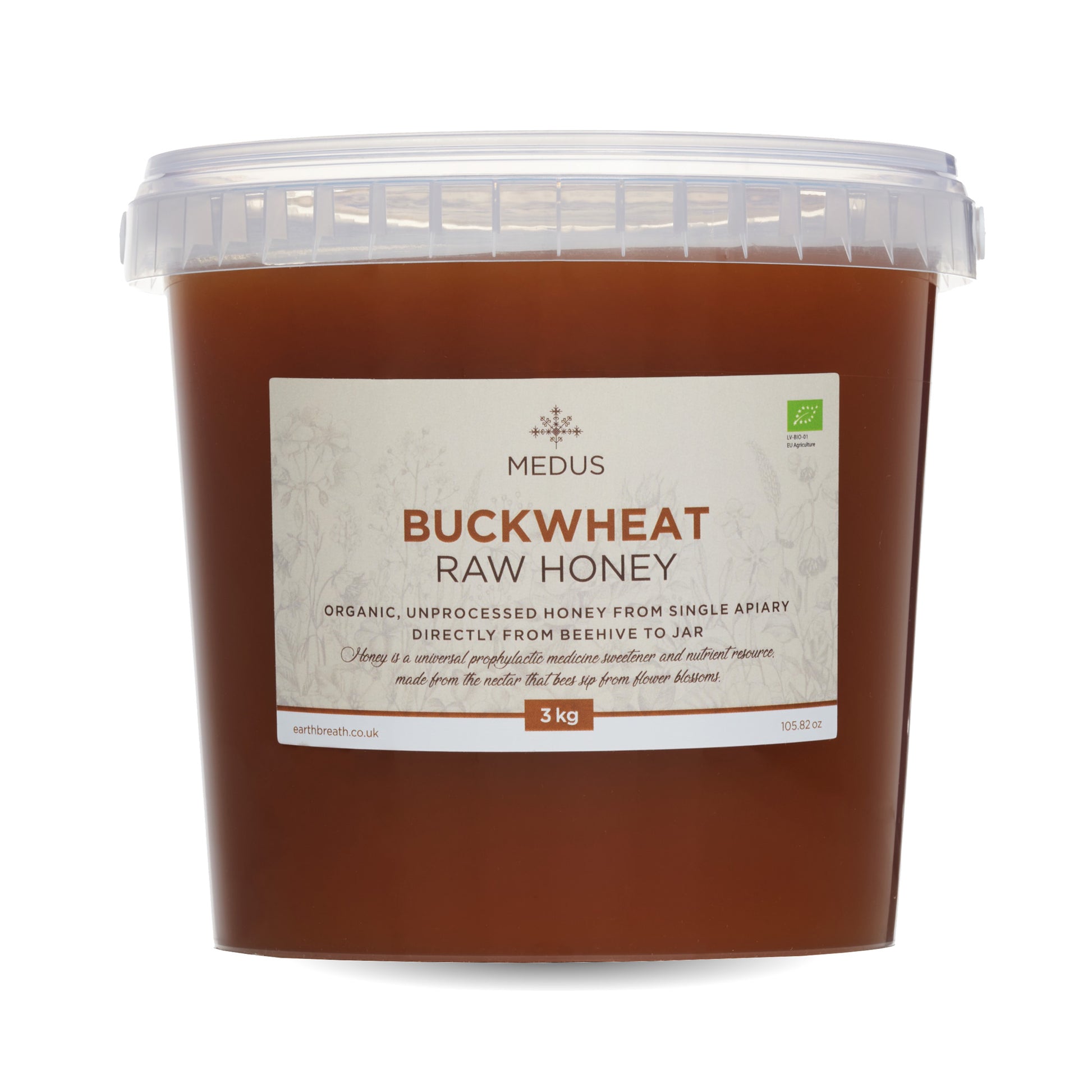 Raw Buckwheat Honey Earthbreath