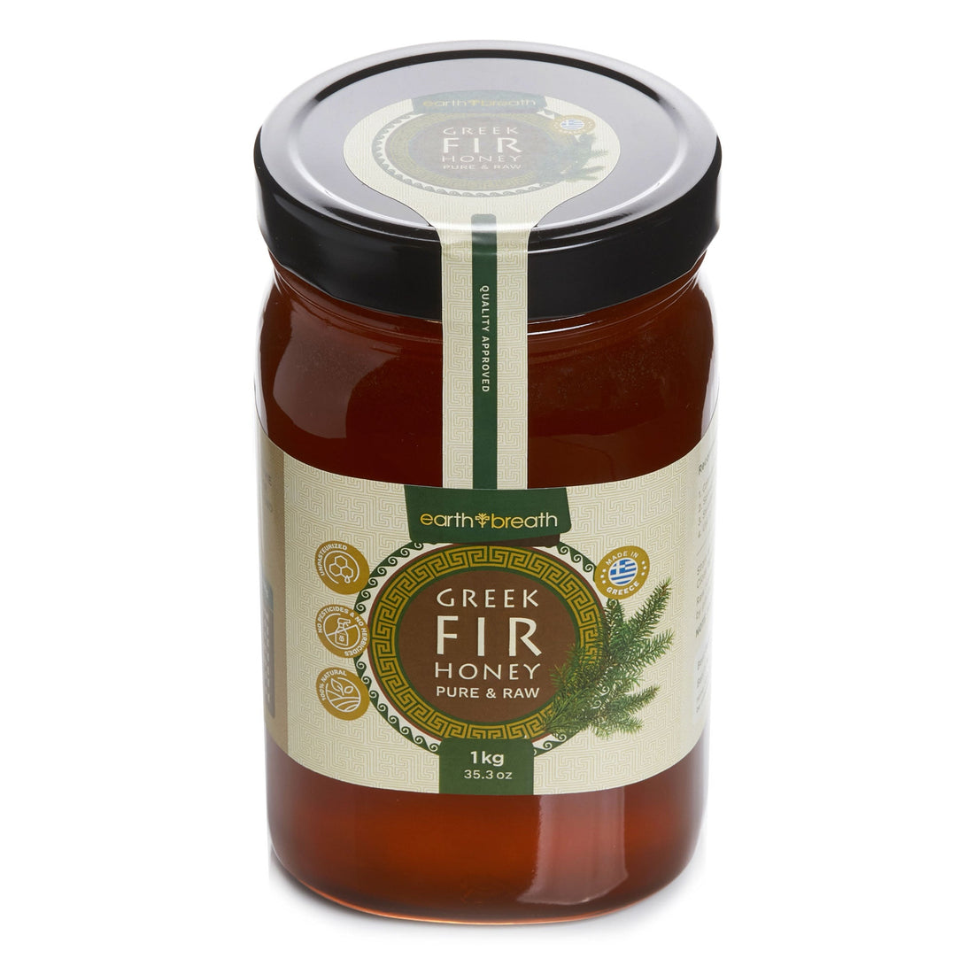 Organic Raw Greek Fir Honeydew Honey Earthbreath