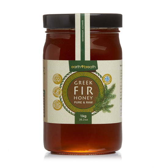 Organic Raw Greek Fir Honeydew Honey Earthbreath