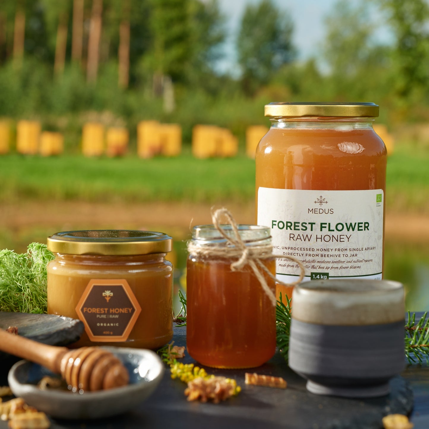 Organic Raw Forest Flower Honey 400g - 3kg