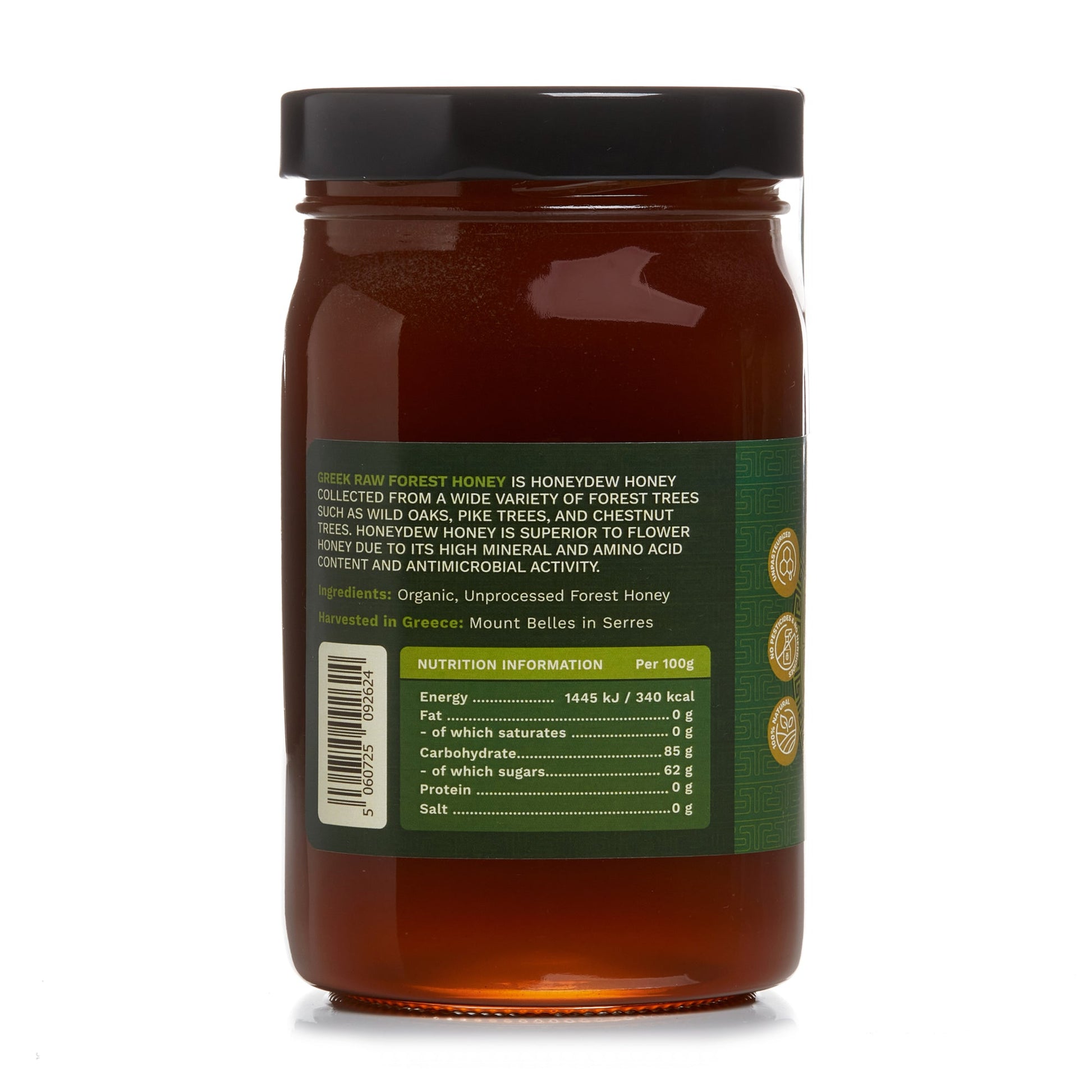 Organic Raw Greek Forest Honeydew Honey (Copy) Earthbreath