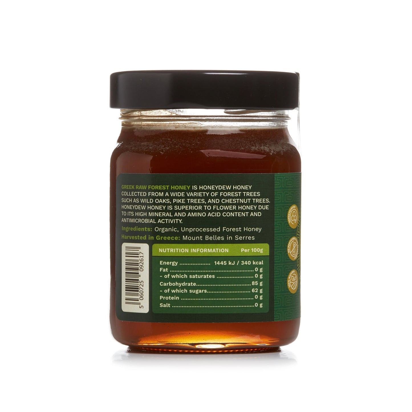 Organic Raw Greek Forest Honeydew Honey (Copy) Earthbreath