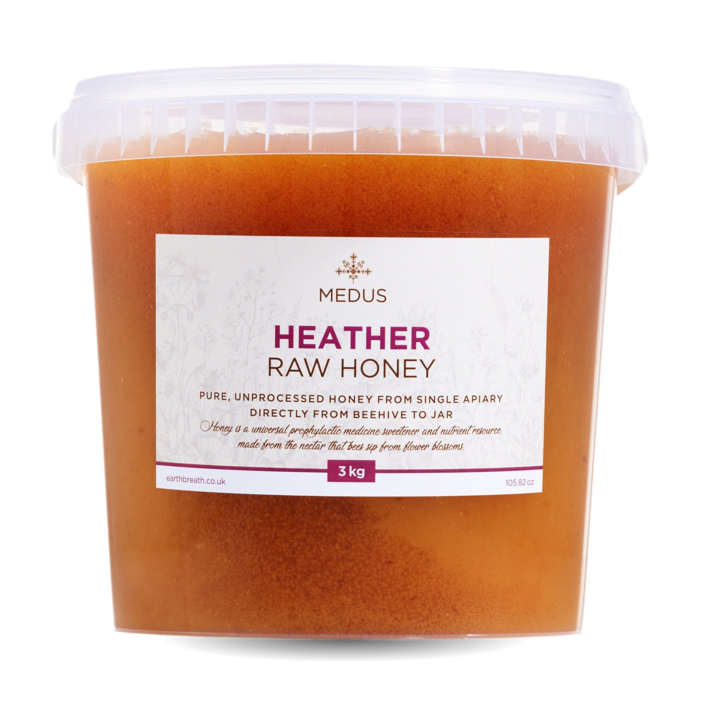 Raw Heather Cut Honeycomb Earthbreath