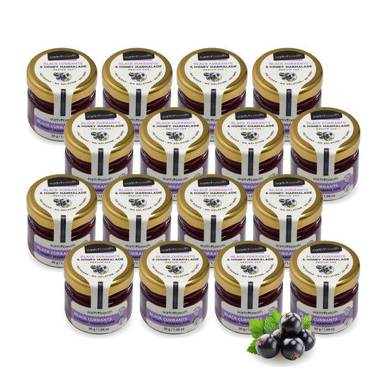 Black Currants & Honey Marmalade 30g x 16 Mini Jars