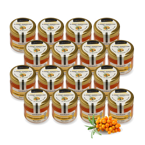 Sea Buckthorn & Honey Marmalade 30g x 16 Mini Jars