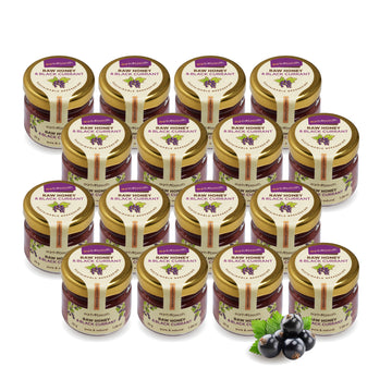 Honey with Black Currants 30g x 16 Mini Jars