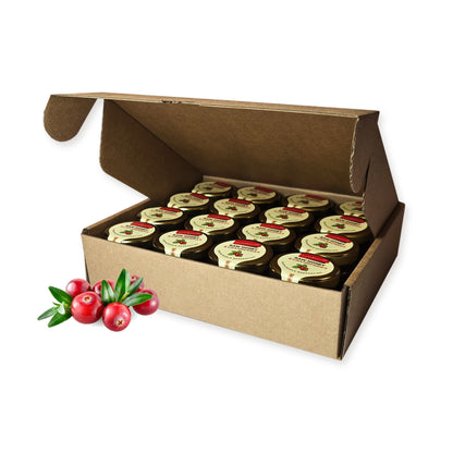 Honey with Cranberries 30g x 16 Mini Jars