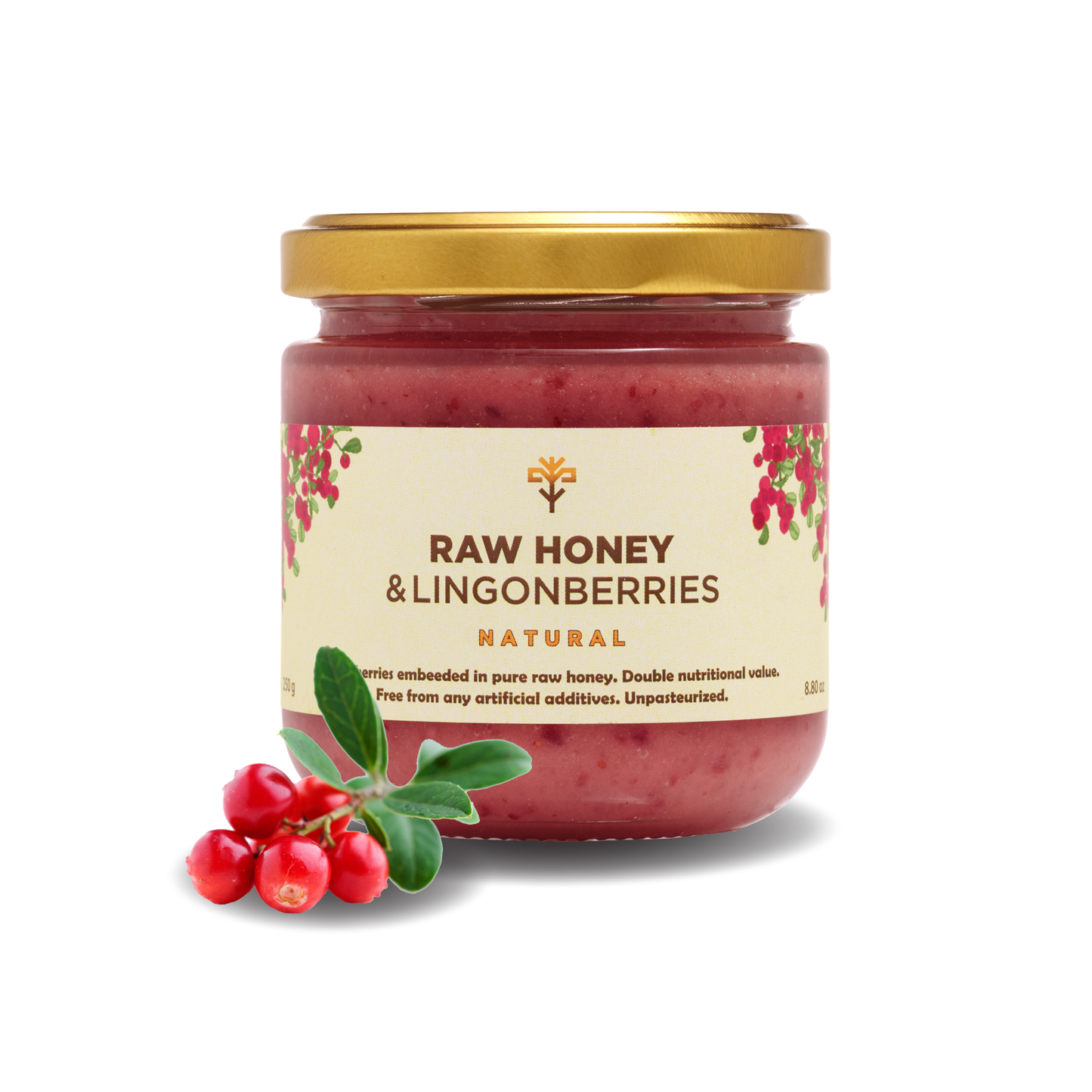 Honey with Lingonberries (Copy) Earthbreath