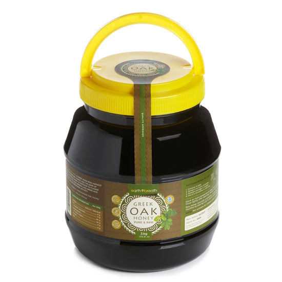 Organic Raw Greek Oak Honey Earthbreath