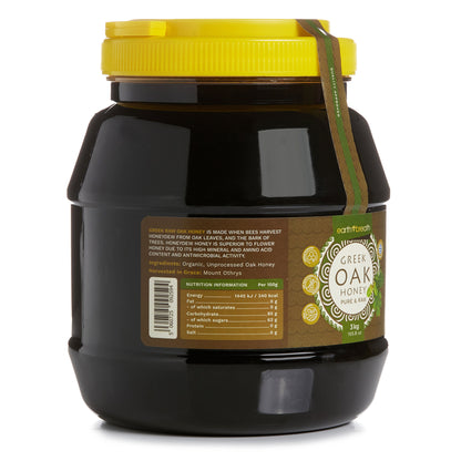 Organic Raw Greek Oak Honey Earthbreath