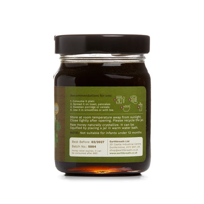 Organic Raw Greek Oak Honey Earthbreath