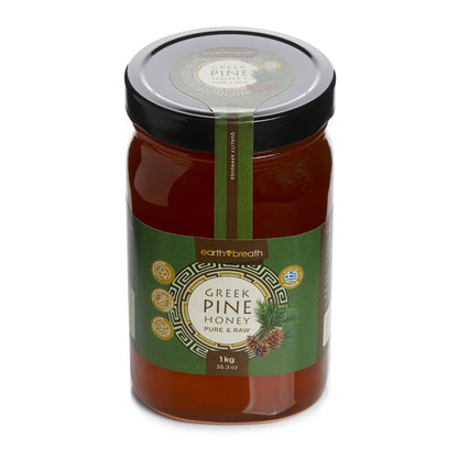 Organic Raw Greek Pine Honey Earthbreath
