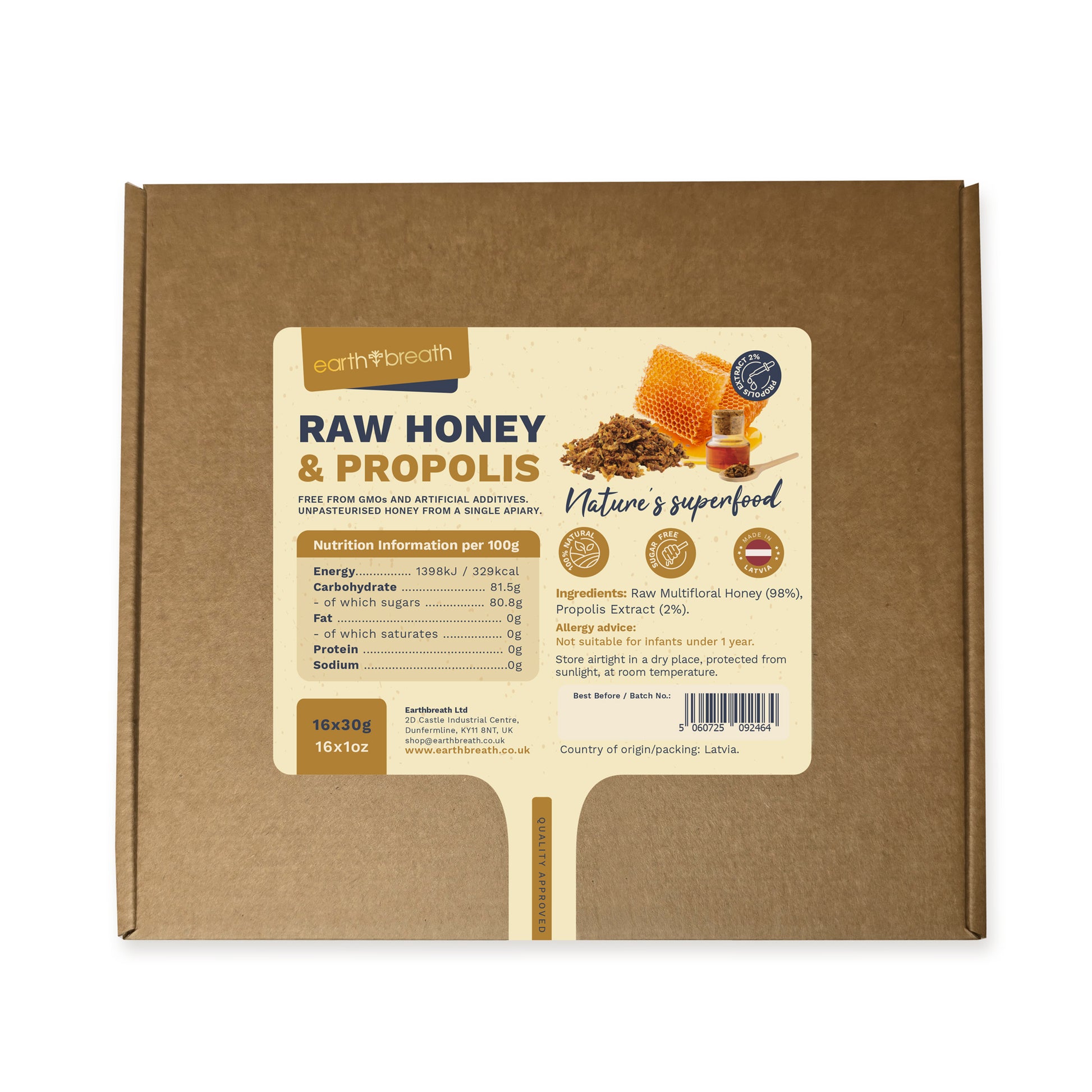 Honey with Propolis Extract (Copy) Earthbreath