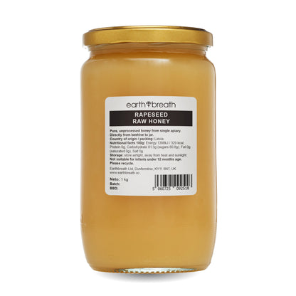 1kg Raw Honey - Wildflower | Forest | Clover | Heather | Spring | Meadow | Linden | Buckwheat | Rapeseed Earthbreath