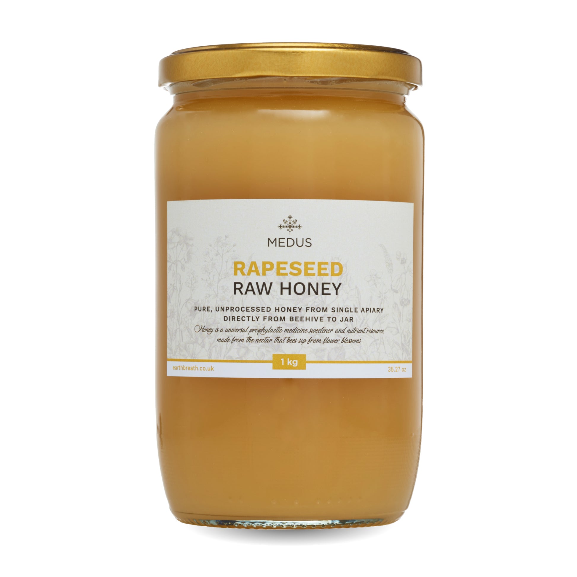 1kg Raw Honey - Wildflower | Forest | Clover | Heather | Spring | Meadow | Linden | Buckwheat | Rapeseed Earthbreath
