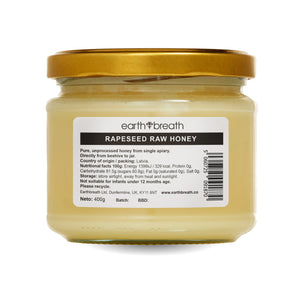 Raw Rapeseed Honey Earthbreath