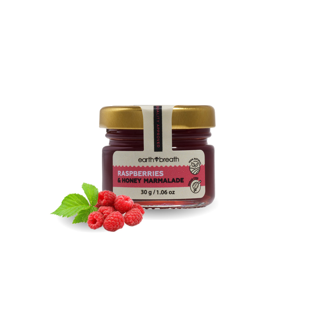 Raspberries-Honey Marmalade (Copy) Earthbreath