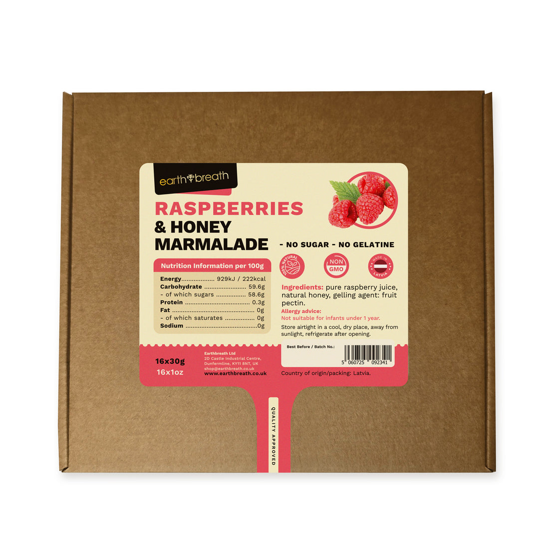 Raspberries-Honey Marmalade (Copy) Earthbreath
