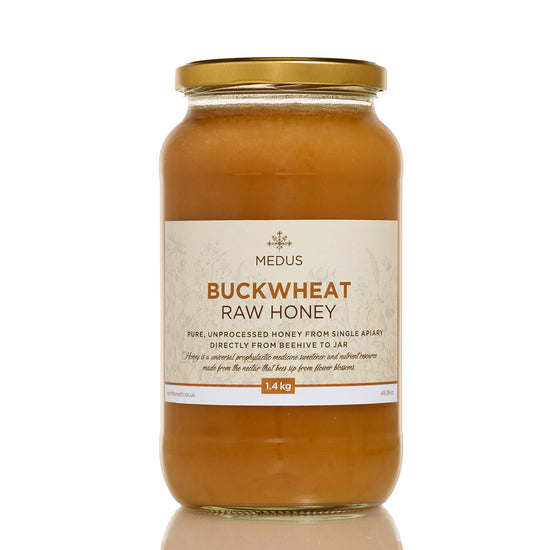Raw Buckwheat & Summer Blossom Honey 900g - 1.4kg