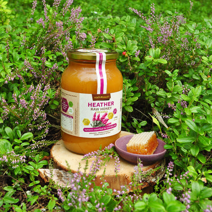 Organic Raw Creamed Heather Honey 400g - 3kg