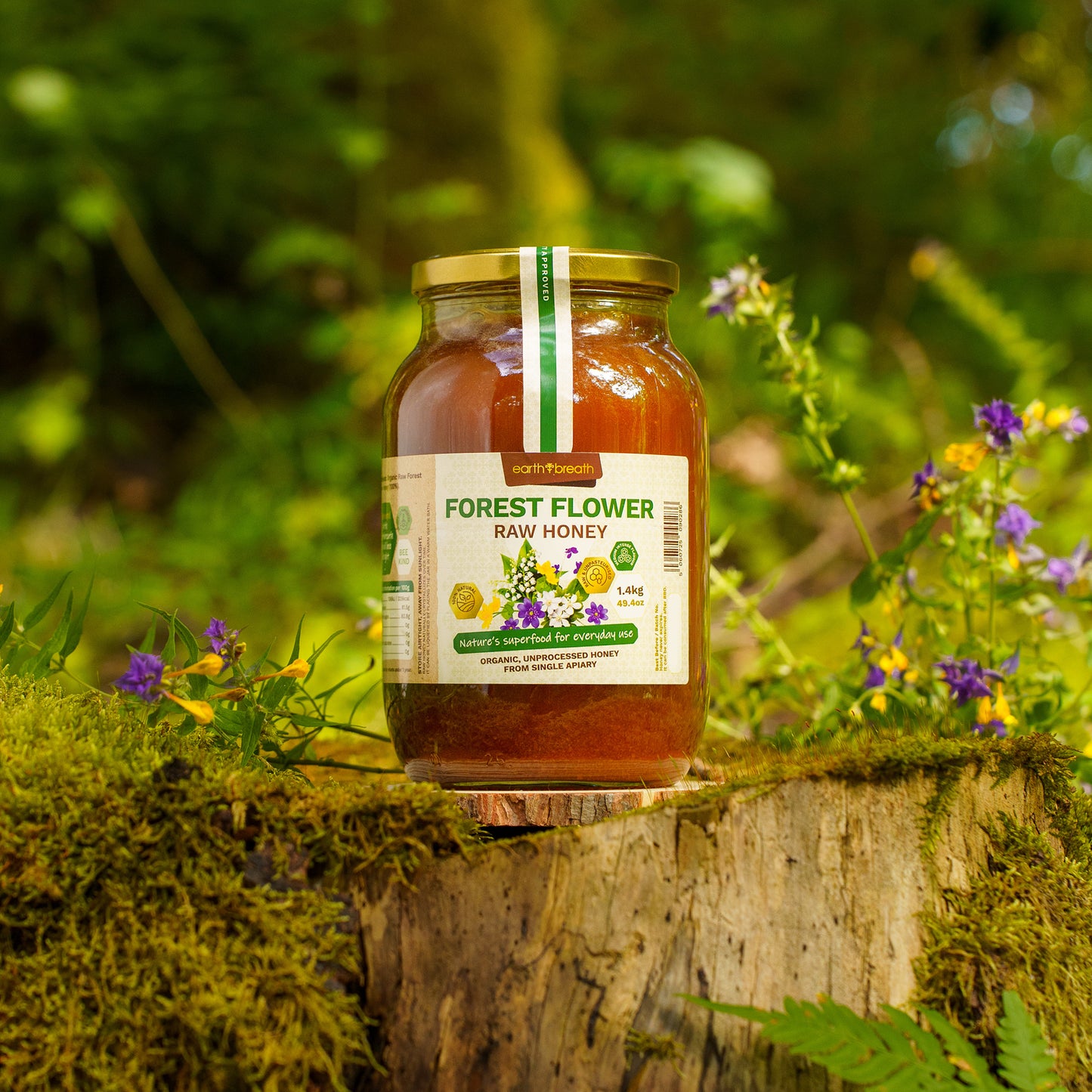 Organic Raw Forest Flower Honey 400g - 3kg